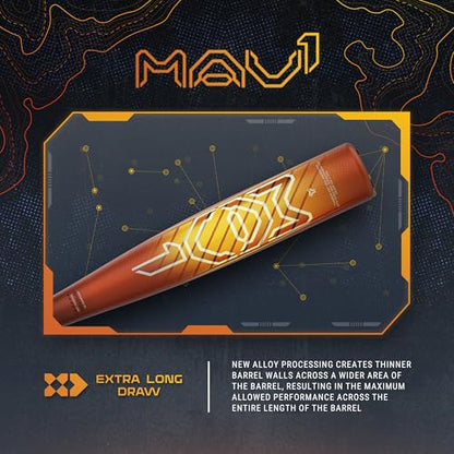 Easton | 2025 | MAV1 T-Ball Bat | USA Baseball | -11 Drop | 2 5/8' Barrel | 1 Pc. Alloy