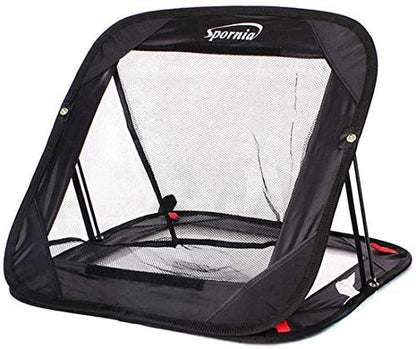 Pop Up Golf Chipping Net- Indoor and Outdoor Golf Practice Training- 25 in. Collapsible Chip Shot Net (2 in 1 Target)