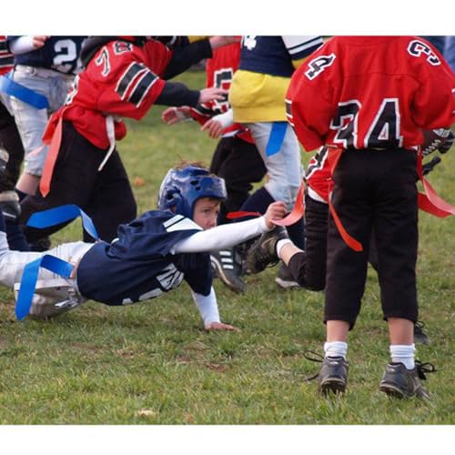 BESPORTBLE Football Label Webbing Flag Playbook Sports Game Receiver Nylon Rugby Waist Belt Rugby Training