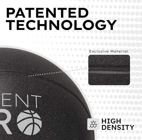 Silent Basketball – Black Mamba – Size 7 (29.5") – Quiet Indoor Dribbling – Premium Foam Basketball, Exact Shape – Certified Child Safe – Soundless, Noiseless Indoor Play - style: Premium Series