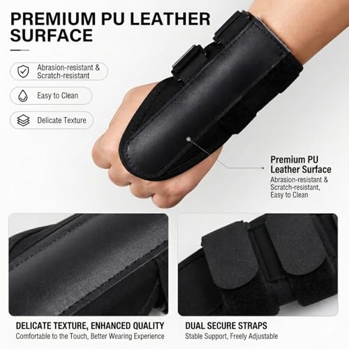 Pickleball Wrist Stabilizer with Metal Support - Pickleball Wrist Brace for Men and Women, Tennis & Golf Training Aid, Reduces Fatigue & Improves Control