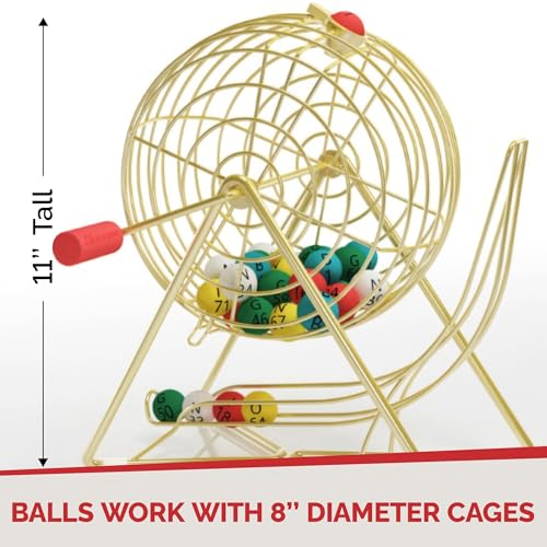 MR CHIPS Universal Bingo Ball Holder for 7/8", 3/5", and 3/4" Diameter Balls, Black Masterboard - color: Bingo Master Board