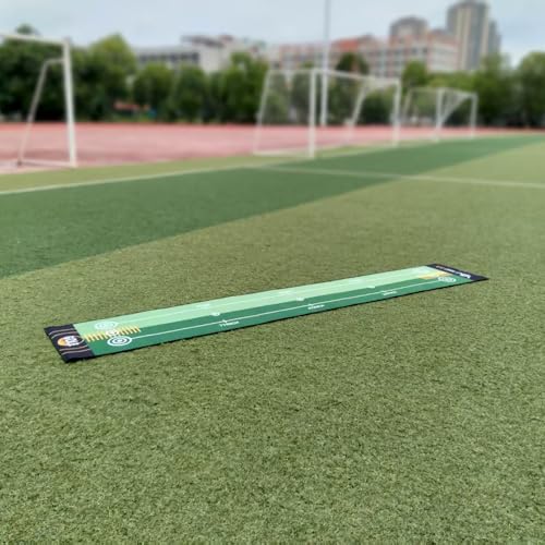 1 Piece Golf Putting Practice mat, Size is 19.69 inches x 116 inches, Portable Washable Non-Slip Folding Putting mat, Suitable for Home, Office, Outdoor use, Party Team Building Activities. - style: 01