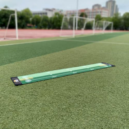 1 Piece Golf Putting Practice mat, Size is 19.69 inches x 116 inches, Portable Washable Non-Slip Folding Putting mat, Suitable for Home, Office, Outdoor use, Party Team Building Activities. - style: 01