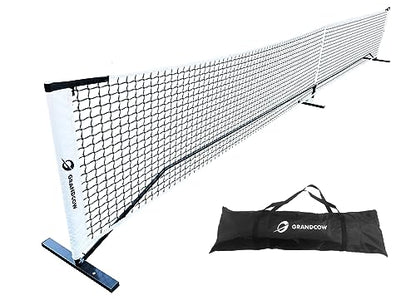 Pickleball Nets, 22 FT Regulation Size Portable Outdoor Picklenet Tennis Net with Carrying Bag for Driveway Backyards