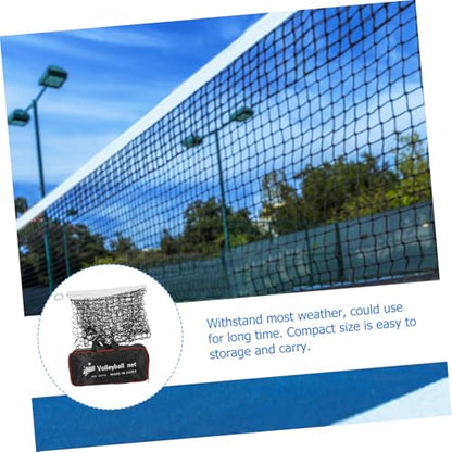 Yardwe Foldable Volleyball Net for Outdoor Sports Portable Design for Beach Garden Use Durable Material Easy to Clean Versatile for Badminton Tennis Standard