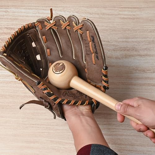 Rhino Wax - Baseball Glove Break-in Kits - May Include Premium Oil for Ball Gloves, Mallet for Breaking in, Shaping Wrap, and Microfiber Cloth - Everything to Get Your Glove Game Ready - size: Basic Breakin Kit
