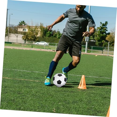 Size 5 Training Soccer Ball, Pu Machine-Stitched Football, Wear-Resistant Outdoor Sports Ball for Youth Practice and Recreational Play