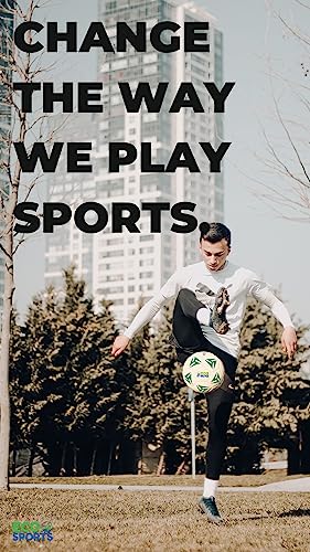 Eco Sports Soccer Ball, Size 3, 4, & 5 PVC Free, Recycled TPU Material, Long Air Retention for Practice & Games BPA Free Non Toxic, Better Balls Better World