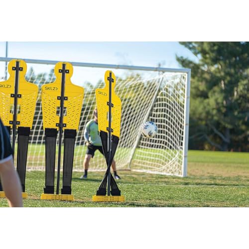 SKLZ Pro Training Soccer Defender Mannequin - style: Yellow Soccer Defender Mannequin