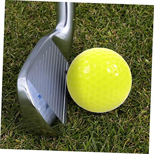 5pcs Golf Ball Professional Training Ball Replaceable Golfing Ball Colored Ball Outdoor Training Ball Professional Double-Layer Ball Daily Use Practicing Ball Synthetic Rubber