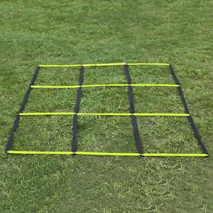 Agility Ladder for Gym Home Use, Football Basketball Reaction Training Equipment with Carry Bag Portable Agility Training Ladder - color: B