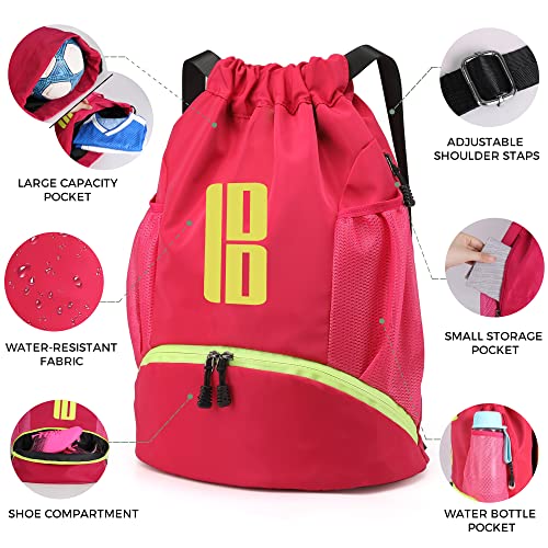 brooman Youth Soccer Bags Boys Girls Soccer Basketball Volleyball & Football Backpack