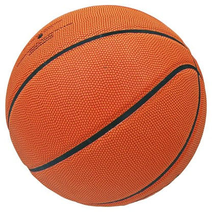 ABAJI Basketball Official Size 7 Adult Youth Game PU Leather Anti-Slippery Anti-dust Outdoor Street Indoor Training Practice Come with Pump Needle