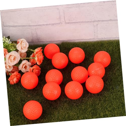 BESPORTBLE Golf Practice Equipment 12pcs Bulk Pack Indoor Training High Visibility Golfball Practice