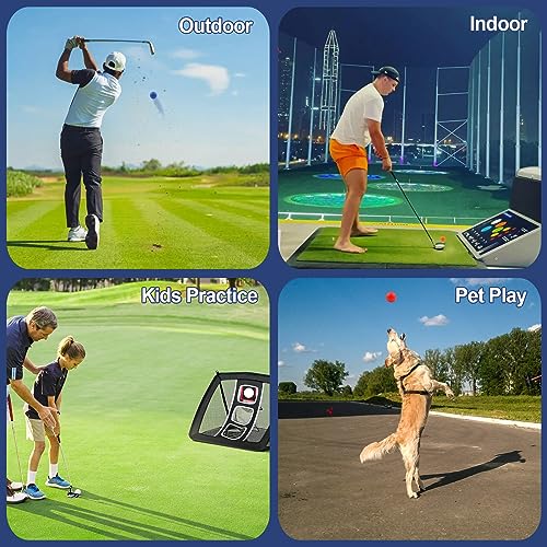 Guirnd 20 Pack Foam Golf Balls, 41mm Practice Golf Balls, Realistic Feel and Long Lasting Limited Fligh Practice Golf Balls for Backyard, Soft Golf Balls for Indoor or Outdoor