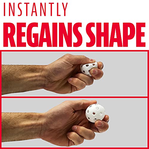 Franklin Sports MLB Indestruct-A-Ball Micro Baseballs - 12 Pack - color: White, size: 1.5 inch (Mini)