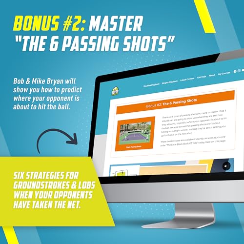 The Little Black Book of Tells - Master Tennis Anticipation, Strategy & Tactics with 52 Tells and Video Access - Learn Essential Tips and Insights on Ball Prediction for Poaching, Alley & Lob Coverage