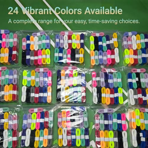 Tennis Racket Grip Tape, Precut Soft Tennis Grip Tape, Anti Slip and Dry Feel Tennis Racquet Overgrip Wrap for Replacement