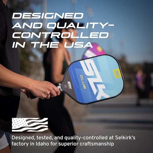 Selkirk Sport SLK Club Pickleball Paddle Bundle | Graphite & Fiberglass Pickleball Paddles with SX3 Honeycomb Core