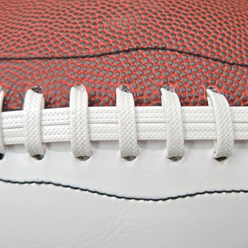 Football Half White for Autograph Leather Size 3 6 9 with Pump Needle Signature for Gift Award Souvenir Ball