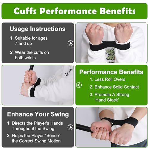 codree Baseball Swing Trainer Bands- Elastic Baseball Softball Hitting Resistance Bands- Baseball Batting Training Aids Equipments for Athletes Improve Batting, Arm Strength - color: 2 Sets