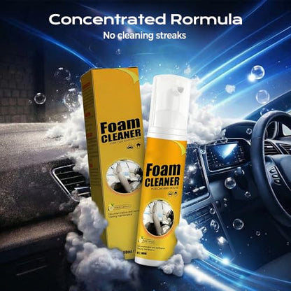 4-In-1 Multi-Enzyme Foam Cleaner, Multipurpose Foam Cleaner Spray, 2026 New Powerful Car Interior Foam Cleaners, All-Purpose Household Cleaners for Deep Clean Car Kitchen Bathroom Sofa (1pc, 100ml)