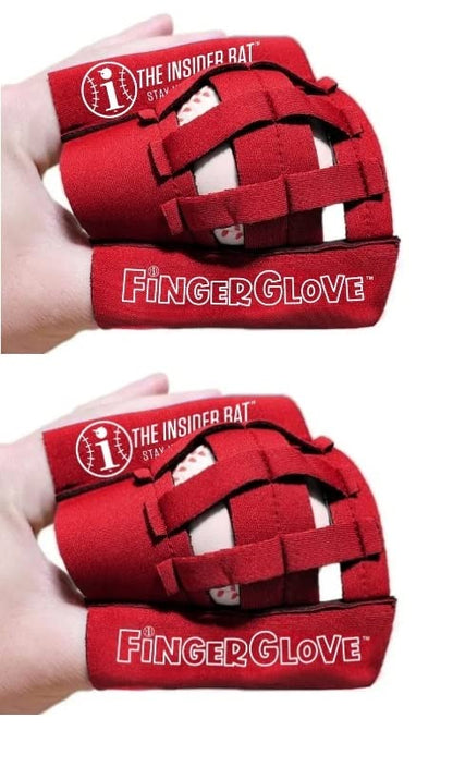 Insider Bat FingerGlove WebGlove Mini Training Glove - Baseball Softball Hand Eye Coordination Training Aid Tool Equipment