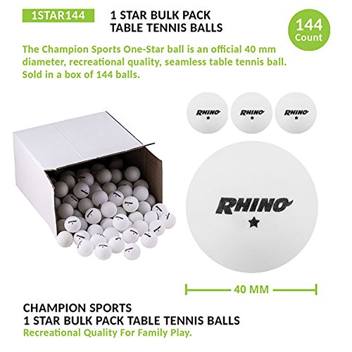 Champion Sports Champion Sports Table Tennis Balls