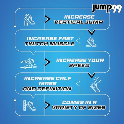 Jump99 Plyometric Training Shoes, Ultra Strength Athletic Workout Shoes for Jump Training, Strength Conditioning, Agility, Cardio and Fitness Performance - size: 9