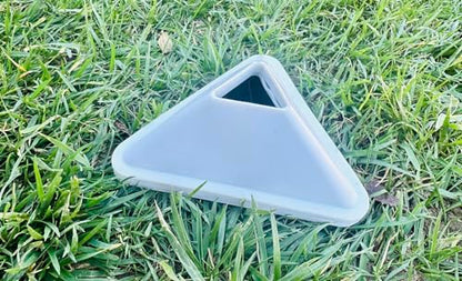 Unicorn Co Premium Football Soccer Agility Plyometric Training Triangle Plate Cones 20pcs - color: White