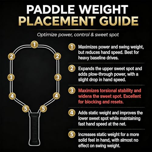 Pro Pickleball Paddle Tuning Kit - Lead-Free Tungsten Weights (30g), Pre-Cut Anti-Wrinkle Edge Guard Tape & Silicone Grip Bands - Swing Weight & Edge Protection Accessory Bundle - color: Transparent