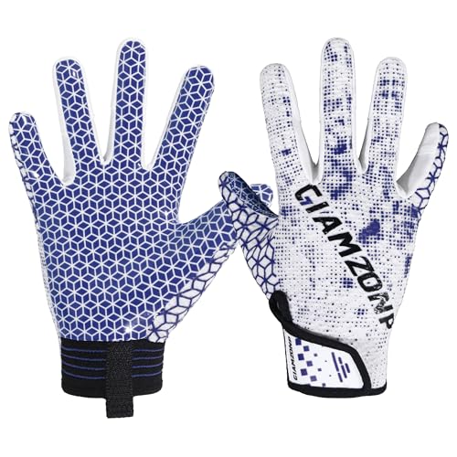 AIGEVTURE Youth Football Gloves Snug Fit Junior Boys Girls