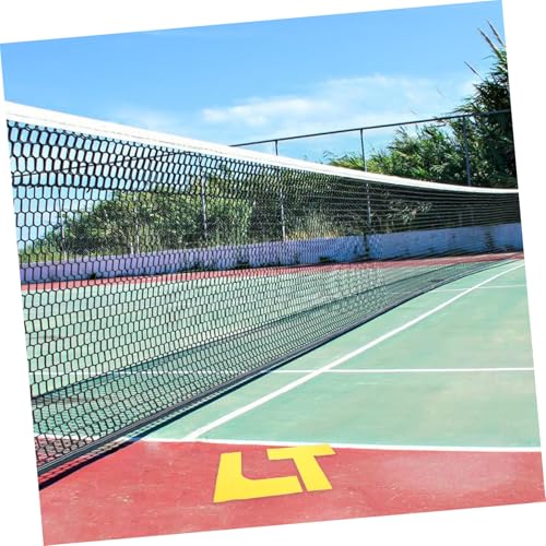 POPETPOP 12pcs Court Marker Kit Durable Weather Resistant Court Tape for Easy Setup Concrete or Grass Enhancing Practice Sessions and Game Experience