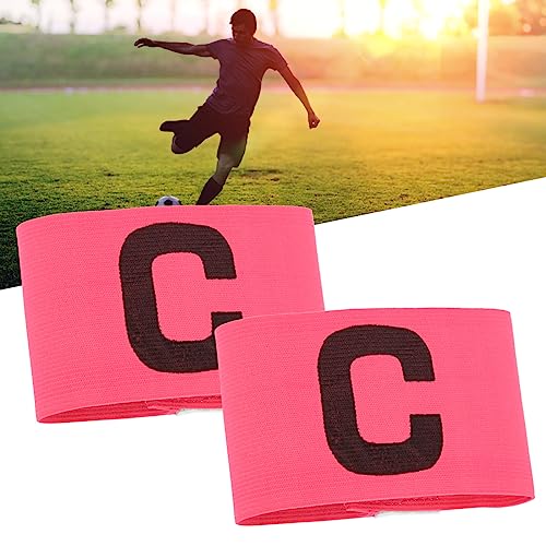 Soccer Captain Armband,Flexible Adjustable scalable Design,Sports Team Armband,Elasticated for Captains in Matches,practices,tournaments