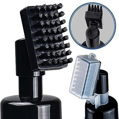 Golf Club Cleaner Brush, Golf Water Brush with Spray Bottle Holds 5 Ounces of Water, Golf Club Cleaning Kit - with Cover & Retractable Clip, Essential Golf Accessories for Men, Best Golf Gifts for Men