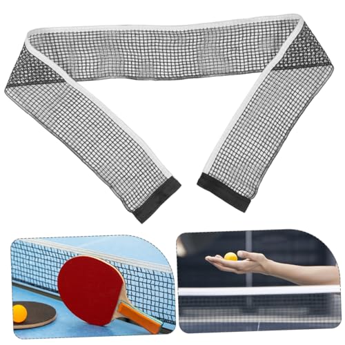 Portable Pong Net Retractable Table Tennis Net Frame Ball Trainer for Practice