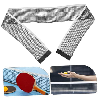 Portable Pong Net Retractable Table Tennis Net Frame Ball Trainer for Practice