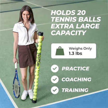 Tourna Tenn Tube Tennis Ball Pickup - color: Blue, style: Pack of 1