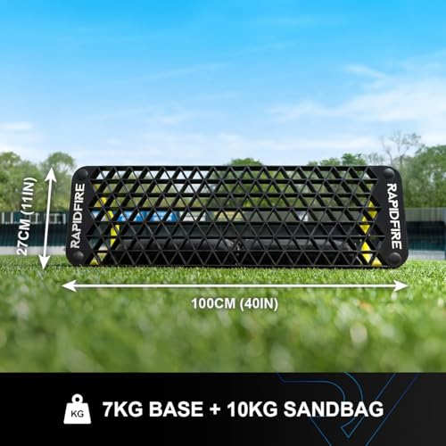 FORZA Wave Soccer Rebounder – Master Your First Touch! World’s #1 4-in-1 Passing Rebound Board – 2min Setup & Unbreakable Stability – Buy FORZA, Play Forever! [Standard or XL] - size: Standard