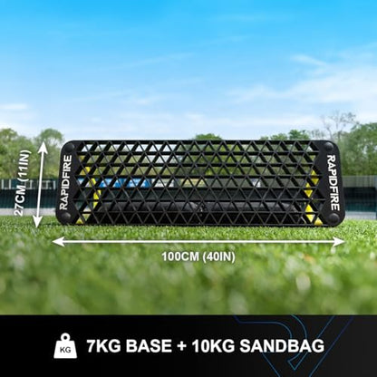 FORZA Wave Soccer Rebounder – Master Your First Touch! World’s #1 4-in-1 Passing Rebound Board – 2min Setup & Unbreakable Stability – Buy FORZA, Play Forever! [Standard or XL] - size: Standard