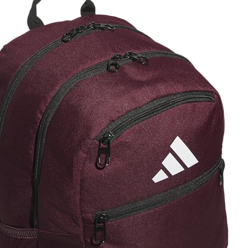 adidas Striker 3 Team Sports Backpack – Daypack for Sports Gym Travel, 36L - color: Maroon