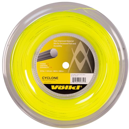 Volkl Cyclone Reel Neon Tennis String - size: 18-Gram