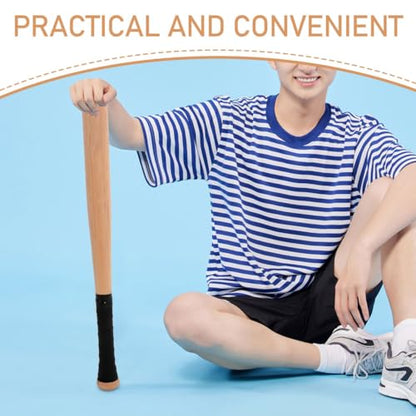 POPETPOP Solid Wooden Baseball Bat 21.25 Inch Handheld Training Bat for Youth and Adult Baseball Practice Durable One-Piece Design