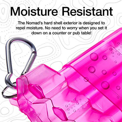Casemaster by GLD Products Nomad Adjustable Dart Case - color: Neon Pink