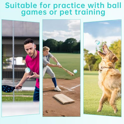 30/60 PCS Mini Practice Baseballs for Hitting 1.65 Inch Training Baseballs Lightweight Batting Practice Balls with a Drawstring Bag for Indoor Outdoor Sport Hitting Batting Training Use