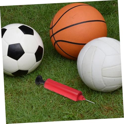 Portable Mini Inflatable Ball Pump for Basketball Volleyball and Soccer Lightweight Handheld Inflater Needle and Hose for Sports Equipment and Exercise