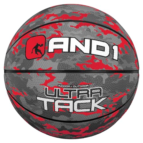 AND1 Mini Basketball Pack Set for Kids (Deflated w/Pump Included): - 7-Inch Premium Youth Size Basketballs, Easy to Grip - color: Camo Series, size: 3