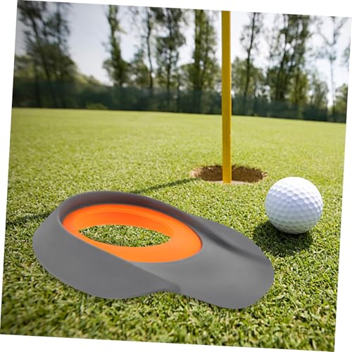 HANABASS 2pcs Golf Putting Practice Cup Portable Indoor Training Golf Hole for Home and Office Realistic Design for Enhanced Putting Skills and Convenience