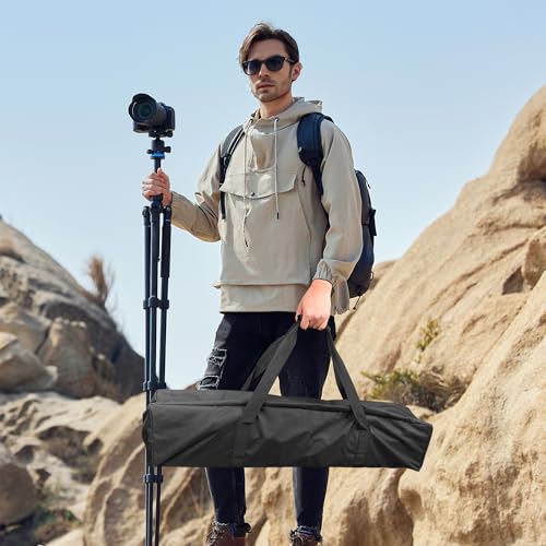 35inch Sports Duffel Travel Bag, 28L Extra Large Duffel Luggage Bag with Upgrade Zipper, Water Resistant & Foldable Equipment Storage Bag for Fishing Tripod Tent Umbrella - size: 35x7x7 inch